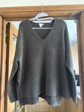 H&M Grey Ballon Sleeve Jumper