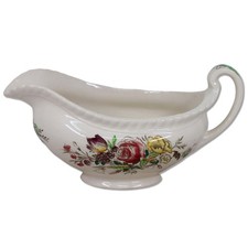 Johnson Bros F.B. & Co Garden Bouquet Gravy Boat Windsor Ware England 1940's