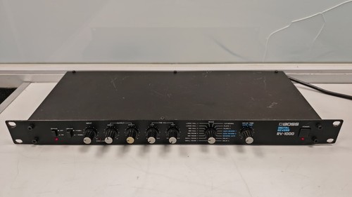 Boss 1000 digital reverb - boss, rv-1000