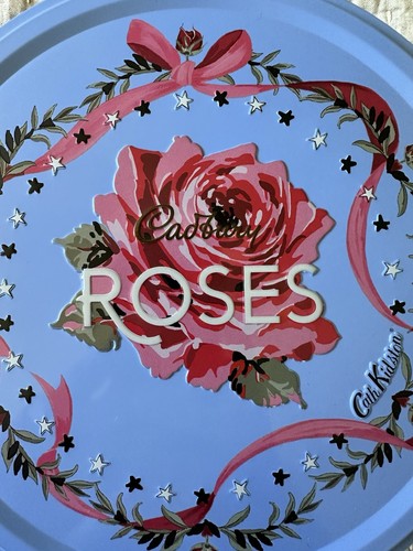 Cadbury roses christmas tin - roses,