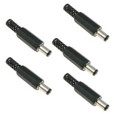 5x 2.5mm x 5.5mm Male Power
