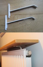 Energy Saving Radiator Shelf Support Brackets For Radiator Shelves Drill Free 