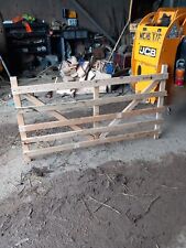 Wooden sheep hurdles gates