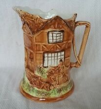 Vintage Price Kensington Cottage Ware Horse and Hounds Large Flower Jug Pitcher