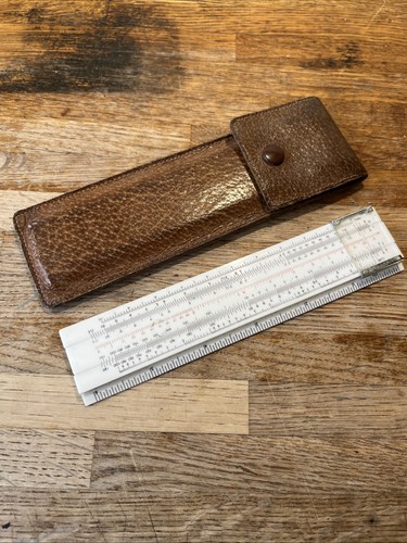 Advertising slide rule chekko - slide,