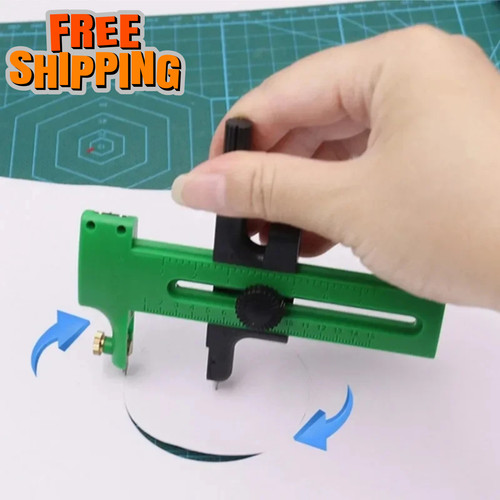 Compass circle cutter - compass, cuts