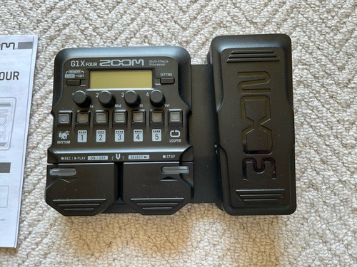Zoom g1x four multi - zoom, multi-effects