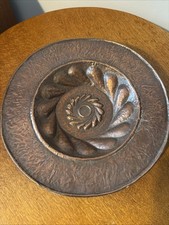 17TH / 18TH CENTURY NUREMBERG LARGE COPPER ALMS DISH