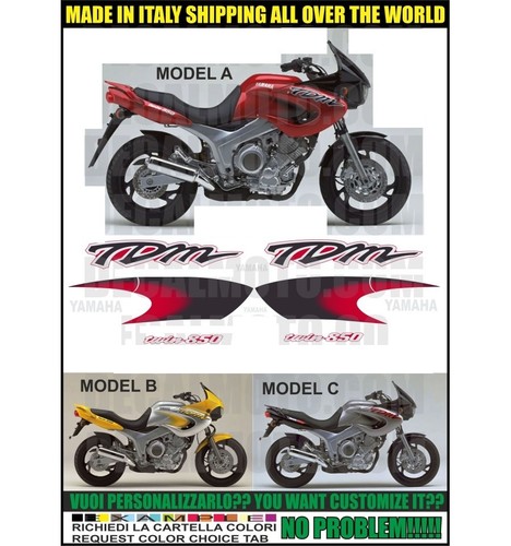 Stickers tdm 850 - stickers, set