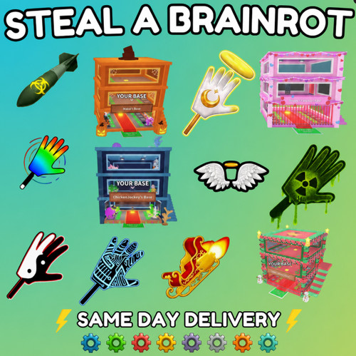Steal brainrot gears - brainrot,