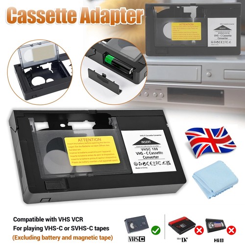 Vhs cassette adapter - cassette,