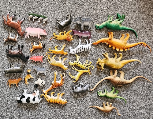 Assorted farm animals - farm,