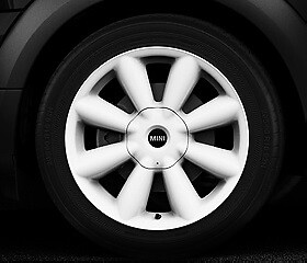 Mini genuine wheel rim hub - wheel,