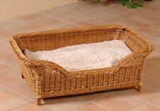 wicker dog bed / Single dog