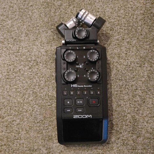 Zoom black handy - h6,