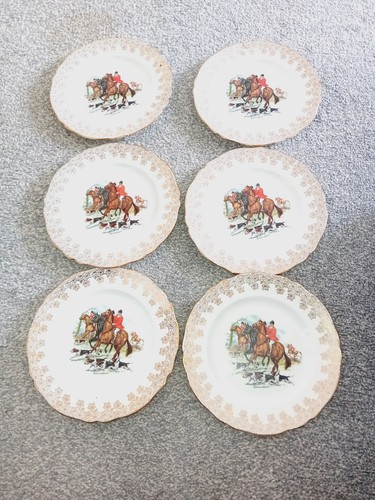 Vintage hunting scene - ,