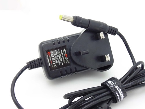 Negative polarity dc - 9v,
