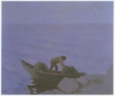 The Lobster Fisher, Paul Henry