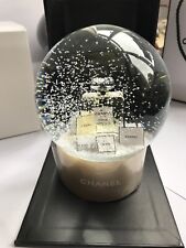Chanel No 5 GOLD PERFUME BOTTLE Snow Globe *VIP* Gift Exclusive 🇬🇧
