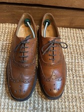 Joseph Cheaney Mens Oxford Leather  Brogue  -Size UK 8