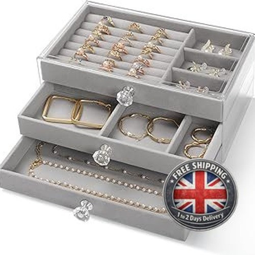 Acrylic jewellery box - jewellery,