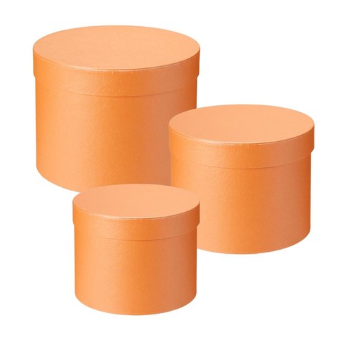 Hat boxes set round - hat, 3