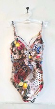 MARYAN MEHLHORN Eclectic Fiesta Swimsuit Multicoloured Floral, Size 10 B Cup. 
