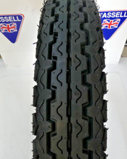 Servis Classic Motorcycle Tyres Pair 3.60-19 & 4.10-18 TT100 K81 Pattern