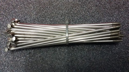 Stainless steel spokes for - stainless,