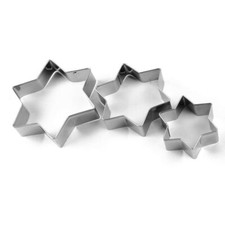 3pcs Star Cookie Cutter