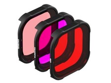 PolarPro DIVEMASTER 3-Pack for GoPro Hero 9/10/11 Red/Magenta/Snorkel Filters