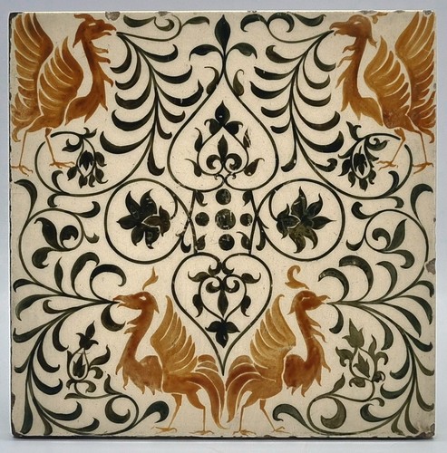 Arts crafts tile hand - crafts,