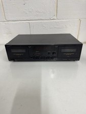Sony TC-W490 Stereo Dual Cassette Deck - FOR PARTS/REPAIR-