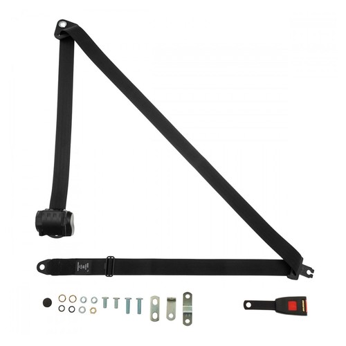 Front automatic seat belt - front, for