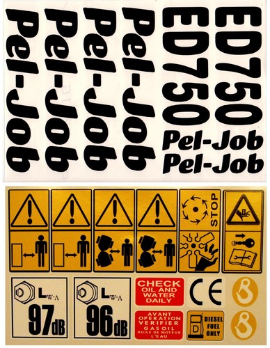 Decal sticker set for - decal, peljob
