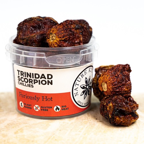 Trinidad scorpion chilli - scorpion, pods