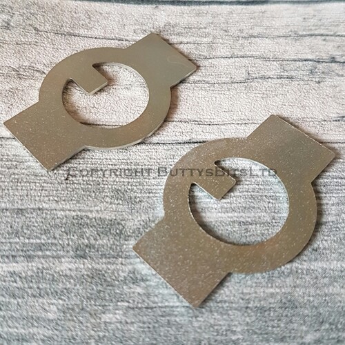 Spindle locknut tab - , washers
