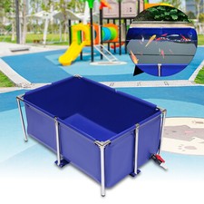 Canvas Fish Pond Aquarium Fish Water Tank Water-proof Coating Koi Breeding Pond