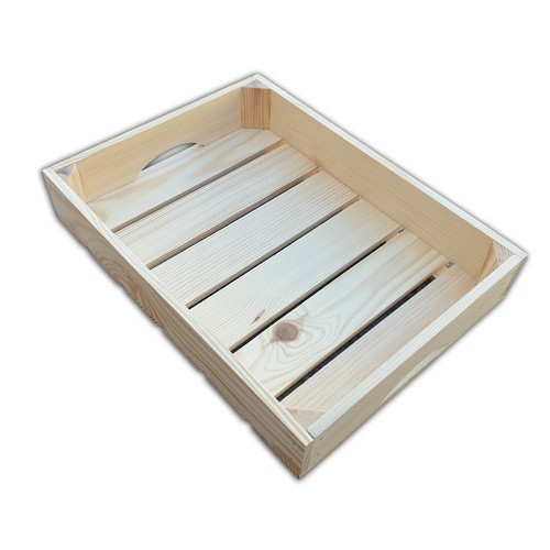 Wooden crate 40x30x7cm - crate,