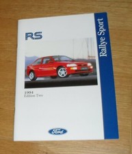 Ford RS Brochure 1994 Ed 2 -