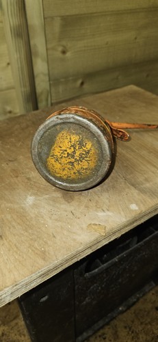 This vintage oil can - is,