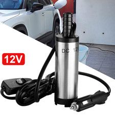 12V DC Diesel Fuel Water Oil Car Camping Fishing Submersible Transfer Pump
