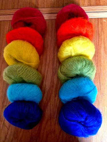 25g balls rowan kidsilk - 6,