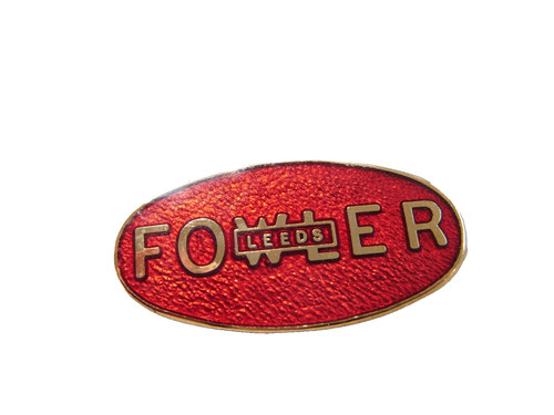 Fowler leeds enamel badge - fowler,