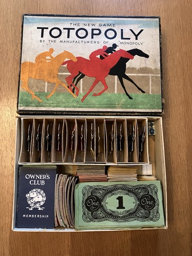 Vintage totopoly game without - vintage,