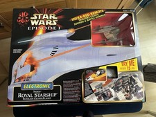 Star Wars Episode I Phantom Menace Naboo Royal Starship Electronic Playset BNIB