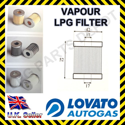 Lovato lpg vapour gas - lovato, filters