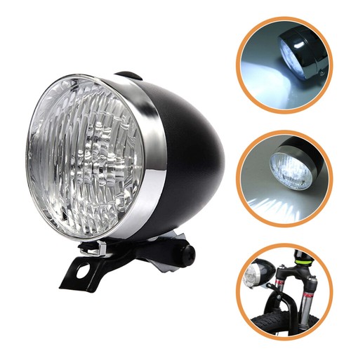 Night cycling bike light - bike, retro