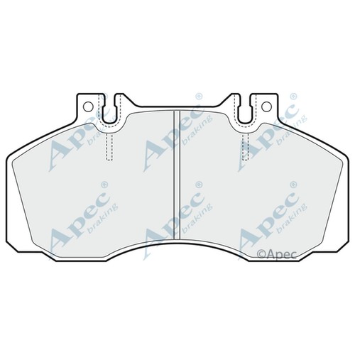 Brake pads set - brake, for