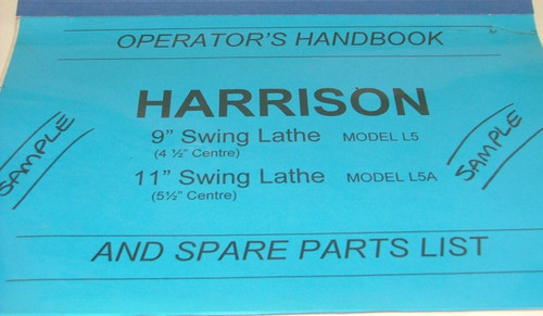 Harrison lathe l5 - harrison,